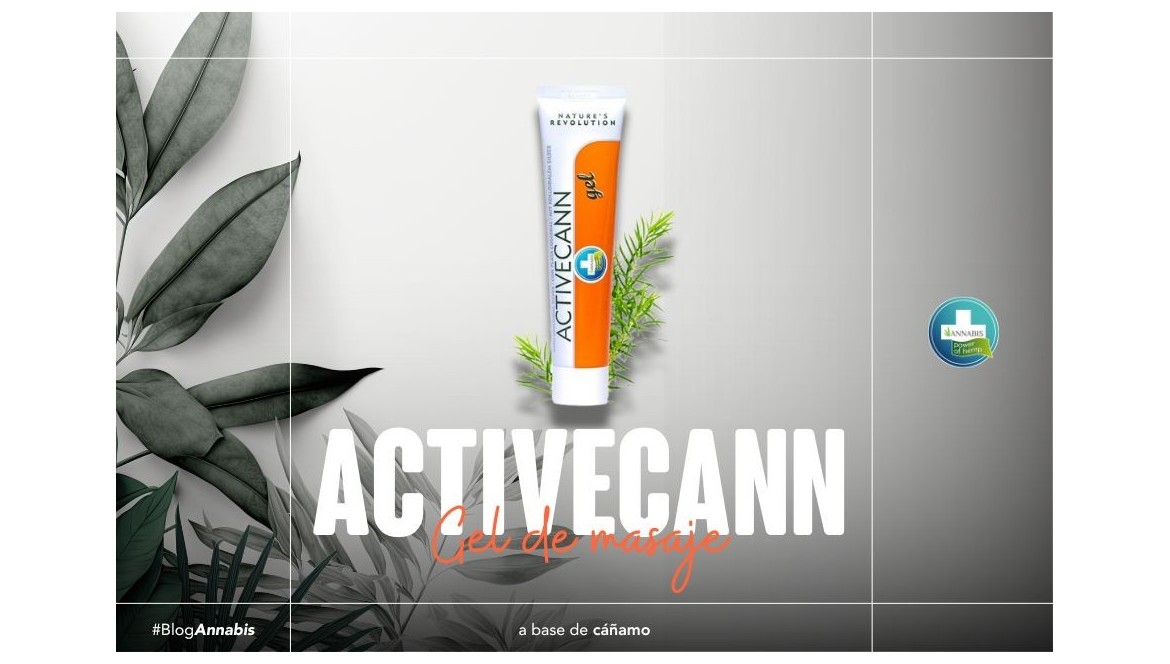 Activecann Gel de masaje a base de cáñamo